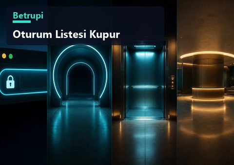 Farklı cihaz ve konumlardan açılmış oturumların satır satır listelendiği güvenlik ekranı